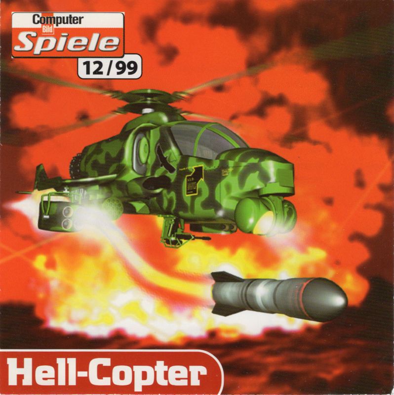Front Cover for Hell-Copter (Windows) (Computer Bild Spiele 12/1999 covermount)