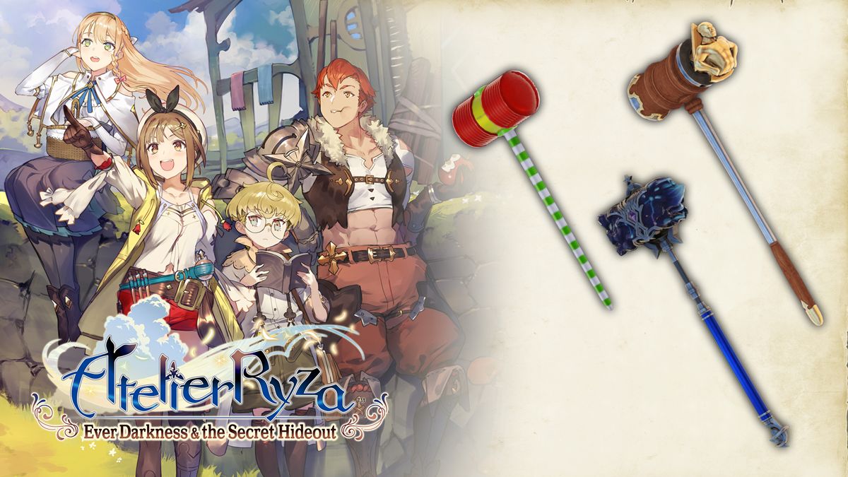 Front Cover for Atelier Ryza: Ever Darkness & the Secret Hideout - Stylish Weapon Skins: Tao (Nintendo Switch) (download release)