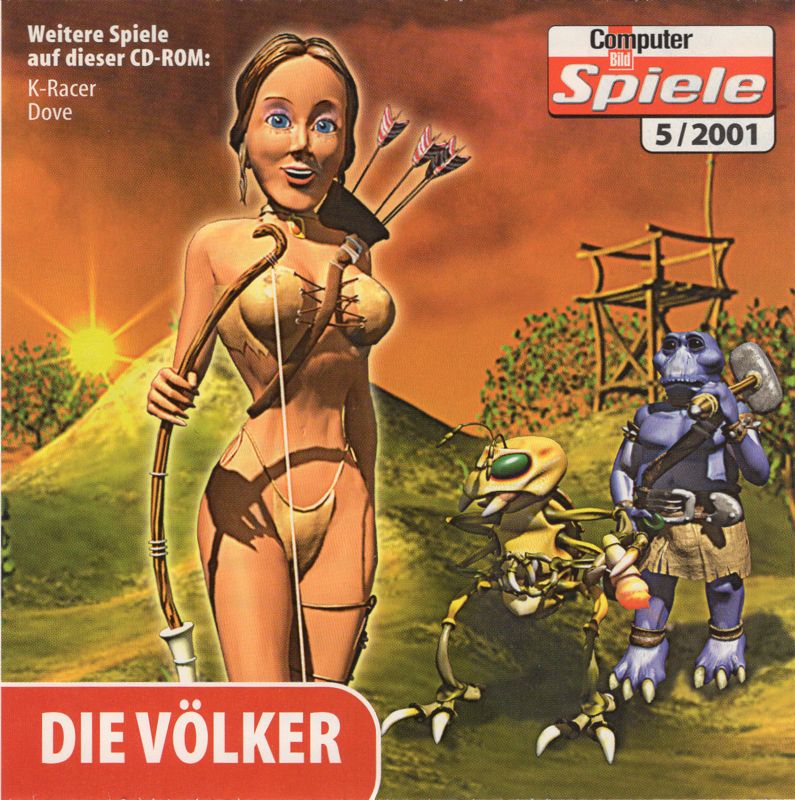 Other for Alien Nations (Windows) (Computer Bild Spiele 05/2001 covermount): Front cover (for Jewel Case)