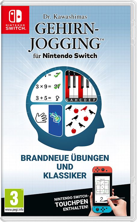 Front Cover for Dr Kawashima's Brain Training for Nintendo Switch (Nintendo Switch) (download release)