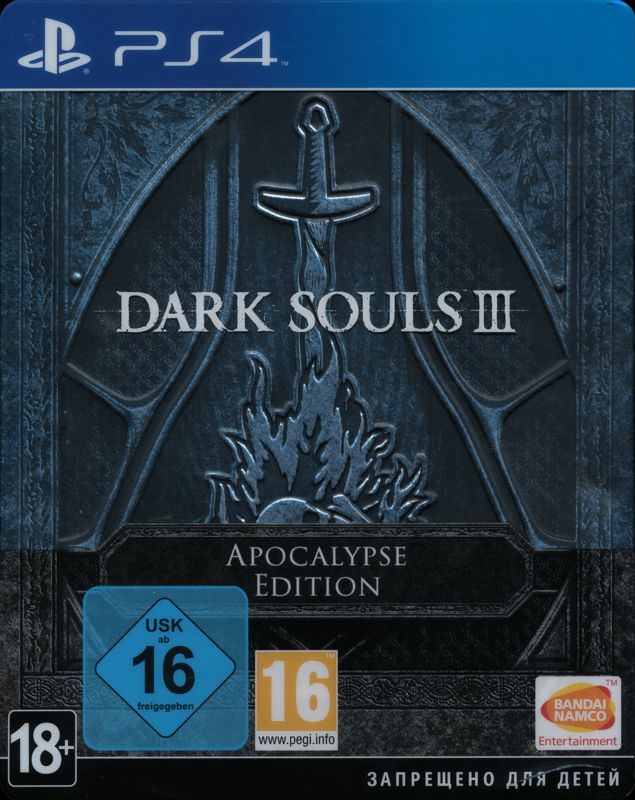 Front Cover for Dark Souls III (Apocalypse Edition) (PlayStation 4)