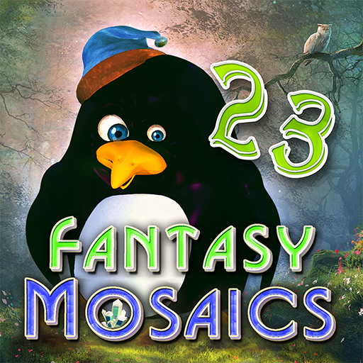 Front Cover for Fantasy Mosaics 23: Magic Forest (Android) (Google Play release)