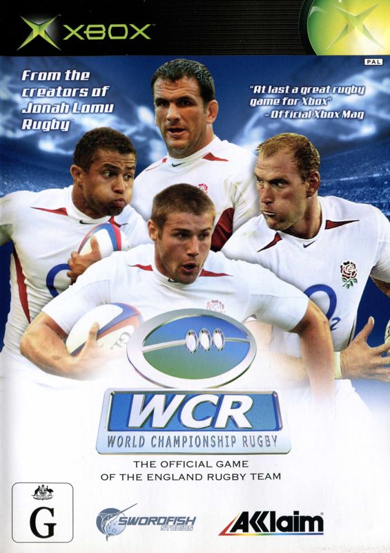 Front Cover for WCR: World Championship Rugby (Xbox)