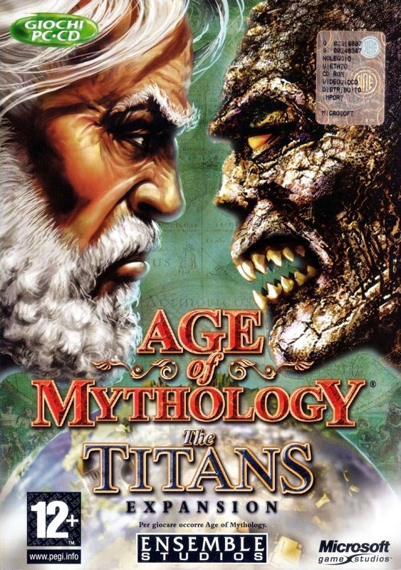 Front Cover for Age of Mythology: The Titans (Windows)