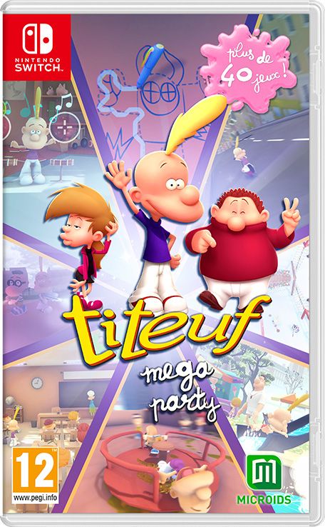 Front Cover for Titeuf: Mega Party (Nintendo Switch) (download release)