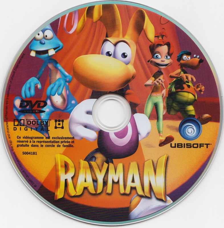 Media for Rayman: 10th Anniversary Collection (Windows): Rayman DVD-Video