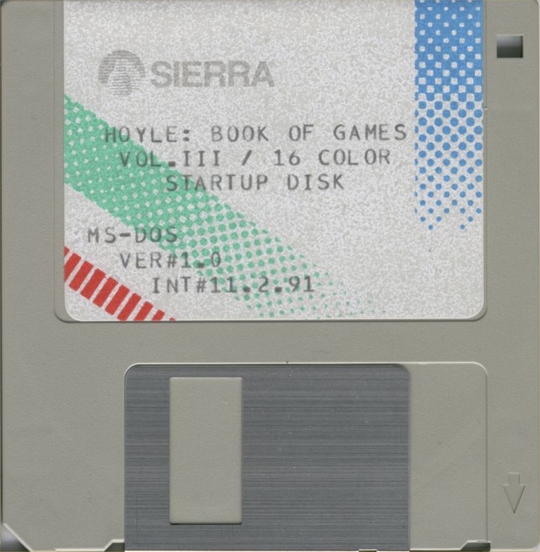 Media for Hoyle: Official Book of Games - Volume 3 (DOS): 16 Colors Startup Disk