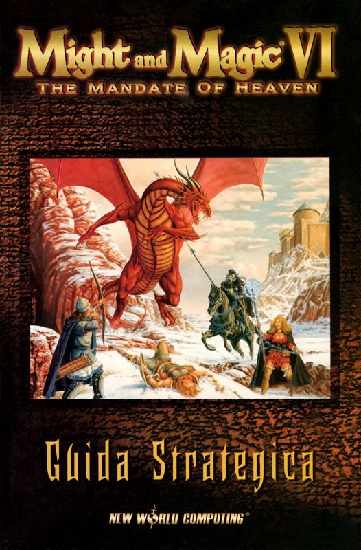 Manual for Might and Magic VI: The Mandate of Heaven (Windows): Strategy Guide - Front