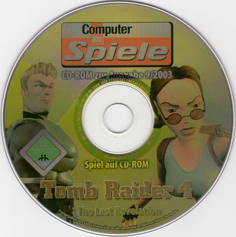 Media for Tomb Raider: The Last Revelation (Windows) (Computer Bild Spiele 09/2003 covermount)