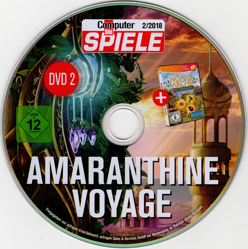 Media for Amaranthine Voyage: The Shadow of Torment (Collector's Edition) (Windows) (Computer Bild Spiele 02/2018 covermount)