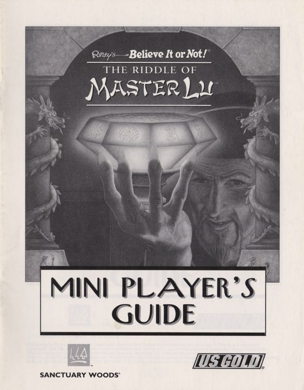 Extras for Ripley's Believe It or Not!: The Riddle of Master Lu (DOS): Mini Guide - Front