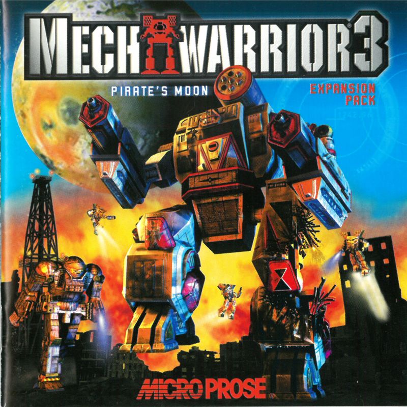 Other for MechWarrior 3: Pirate's Moon (Windows): Jewel Case - Front