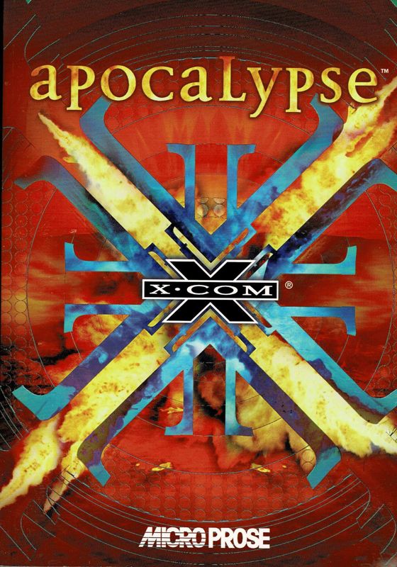 Manual for The Best of Microprose Strategy (DOS and Windows): X-COM: Apocalypse - Front