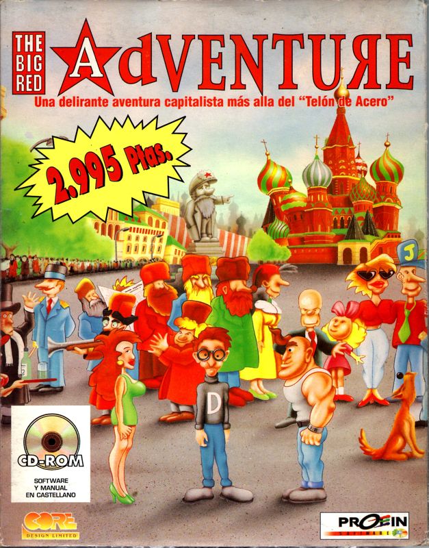 Front Cover for The Big Red Adventure (DOS)