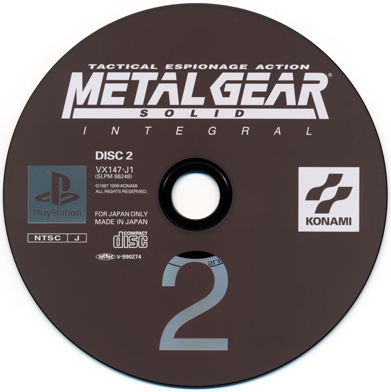 Media for Metal Gear Solid (PlayStation): Disc 2