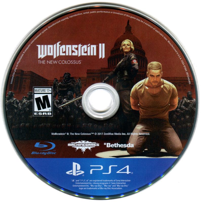 Media for Wolfenstein II: The New Colossus (PlayStation 4)
