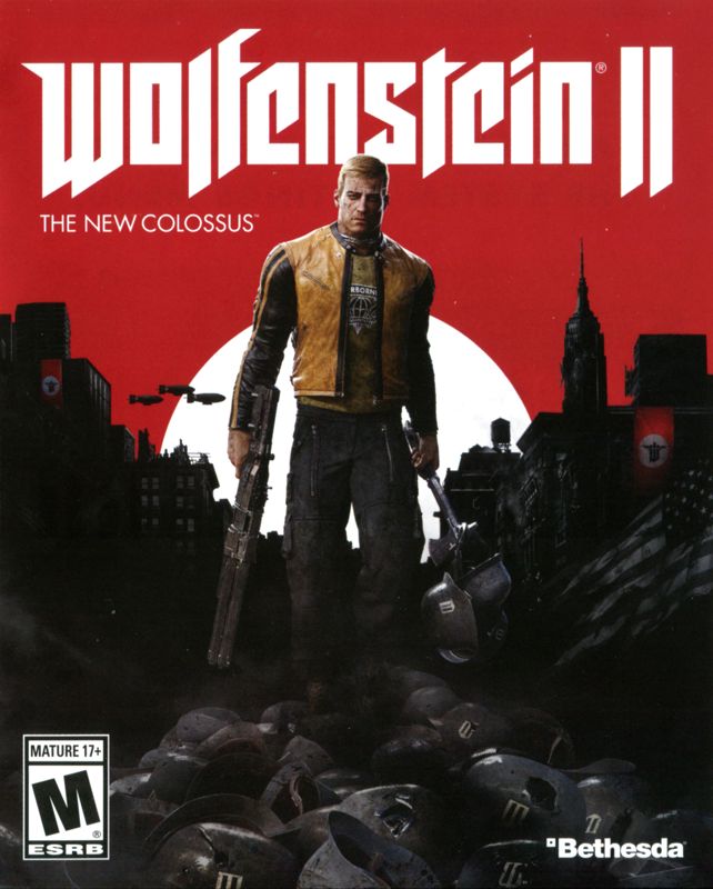 Manual for Wolfenstein II: The New Colossus (PlayStation 4): Front