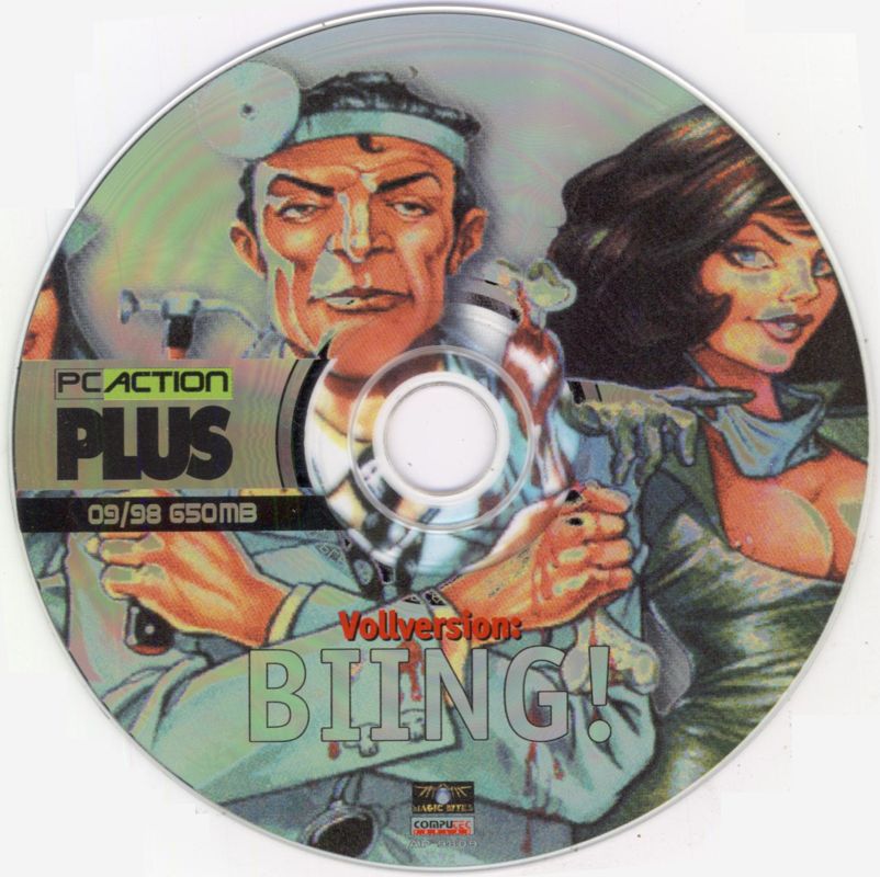 Media for Biing! Sex, Intrigue and Scalpels (DOS) (PC Action PLUS 09/1998 covermount)