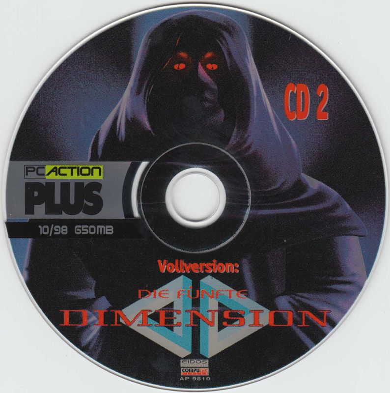 Media for Master of Dimensions (Windows) (PC Action PLUS 10/1998 covermount): Disc 2