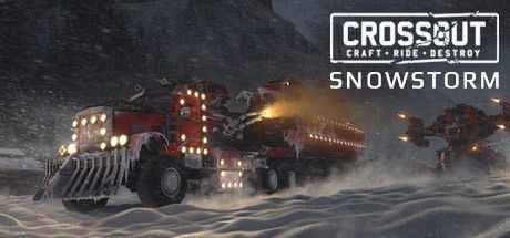 Front Cover for Crossout: Craft·Ride·Destroy (Windows) (Steam release): Snowstorm Update Cover Art