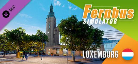 Front Cover for Fernbus Simulator: Luxembourg (Windows) (Steam release): German Version