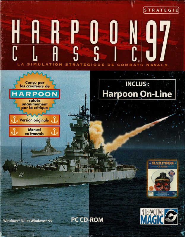 Harpoon Classic '97 cover or packaging material - MobyGames