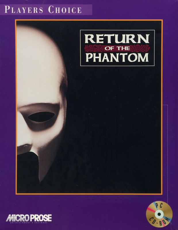 Front Cover for Return of the Phantom (DOS) (Players Choice release)