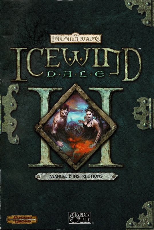 Manual for Icewind Dale II (Windows): Front