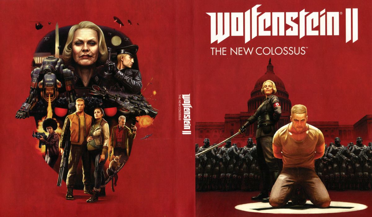 Inside Cover for Wolfenstein II: The New Colossus (PlayStation 4)