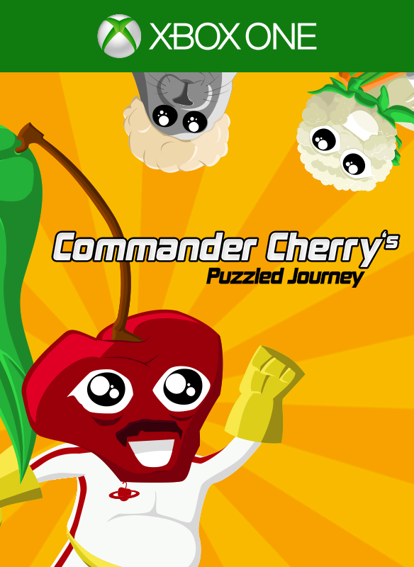 Front Cover for Commander Cherry's Puzzled Journey (Xbox One) (Download release): 1st version