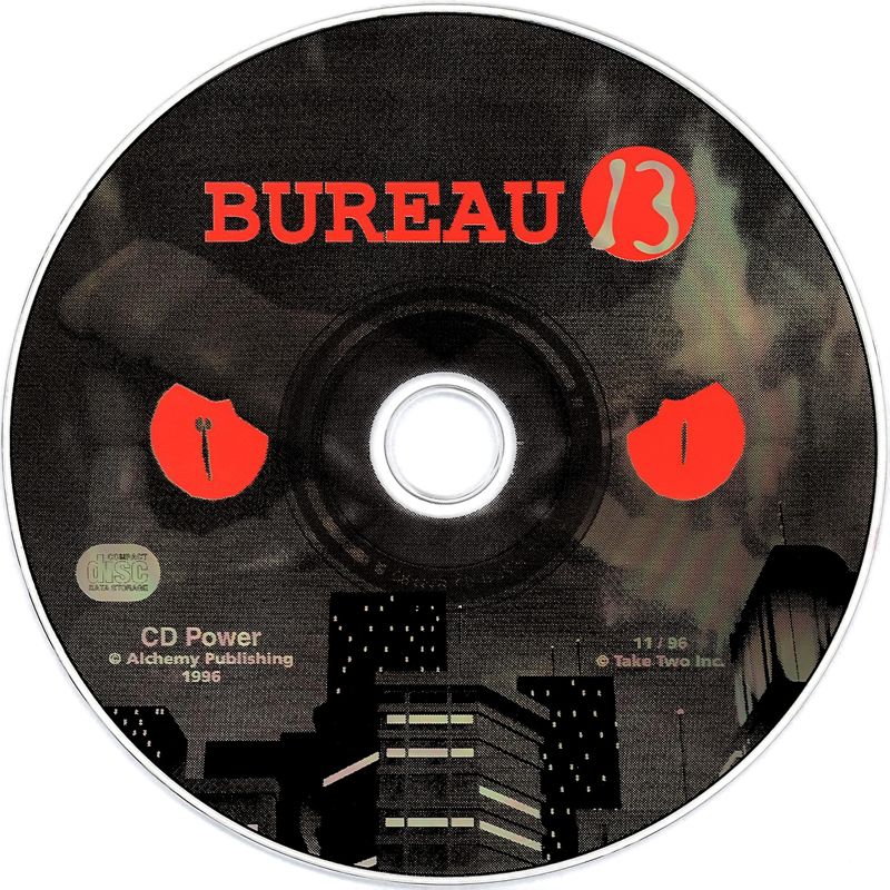 Media for Bureau 13 (Windows 3.x) (CD Power 11/1996 covermount)