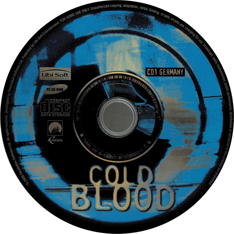 Media for In Cold Blood (Windows): Disc 1