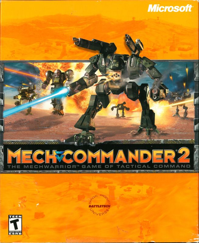 Front Cover for Mech Commander 2 (Windows)