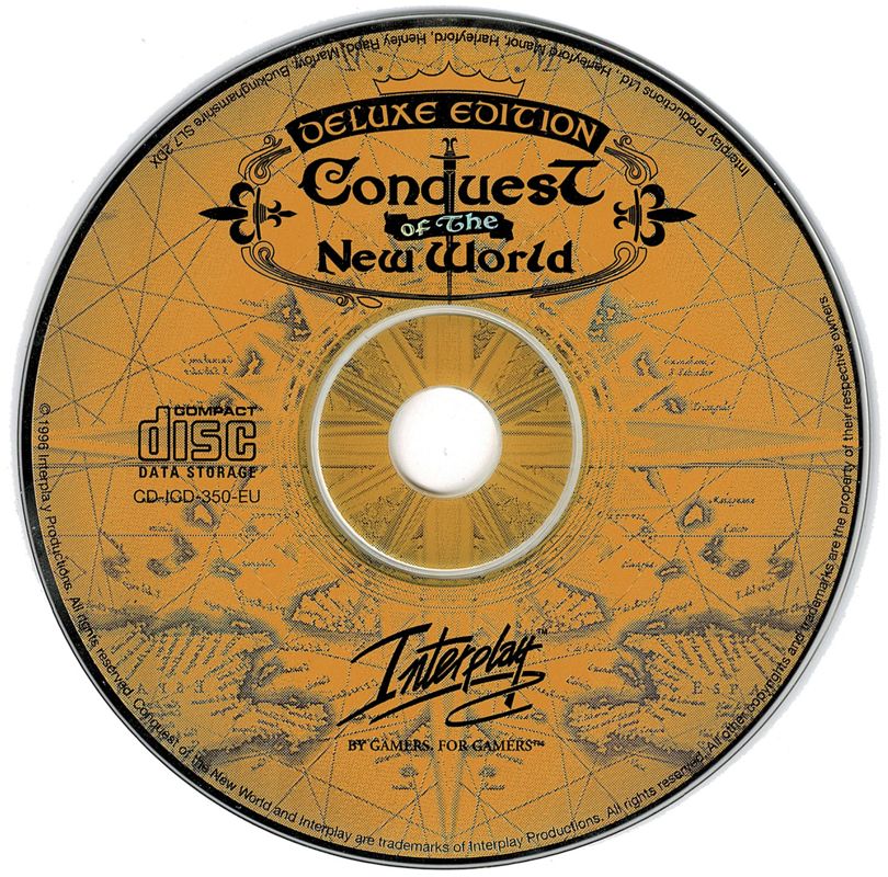 Media for Conquest of the New World: Deluxe Edition (DOS) (First French release)