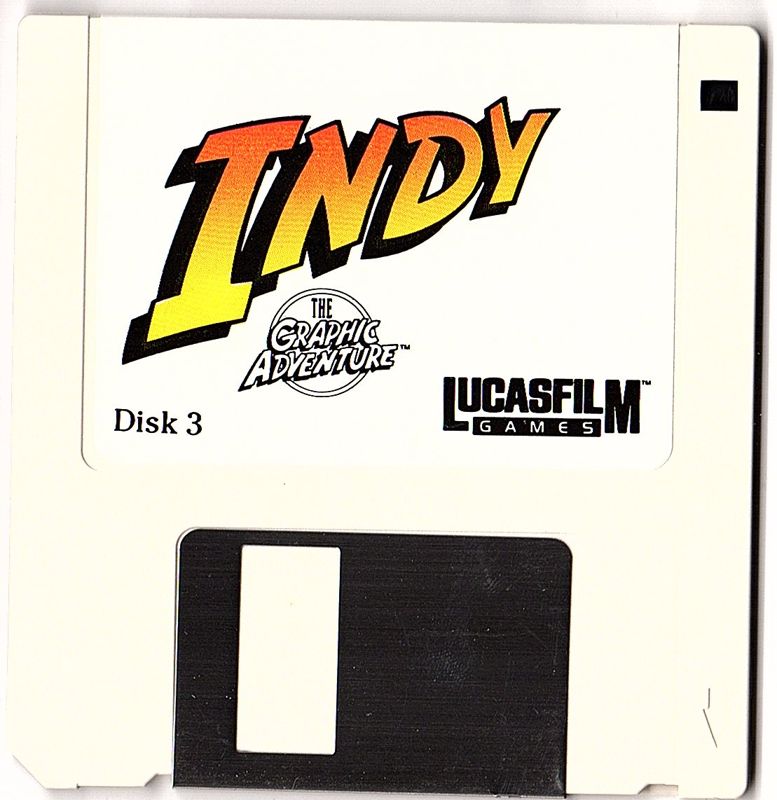 Media for Indiana Jones and the Last Crusade: The Graphic Adventure (Macintosh): Disk 3
