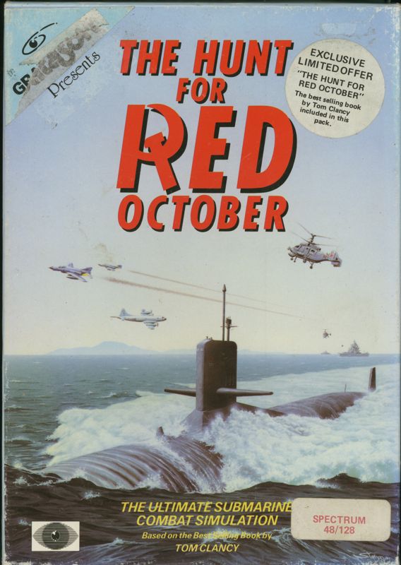 The Hunt for Red October cover or packaging material MobyGames