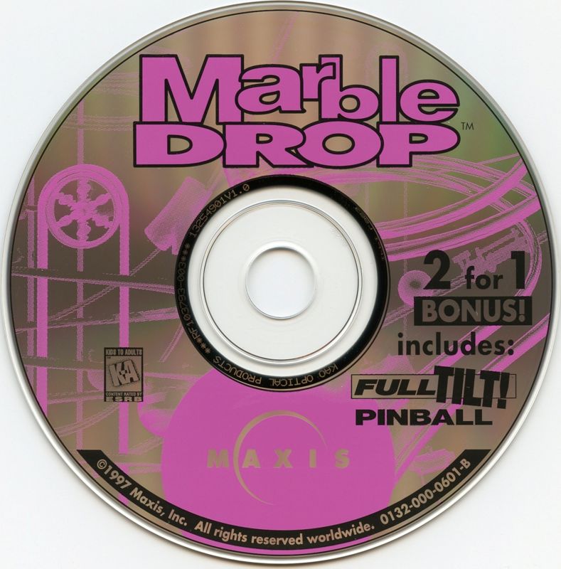 Media for Marble Drop (Windows and Windows 3.x)