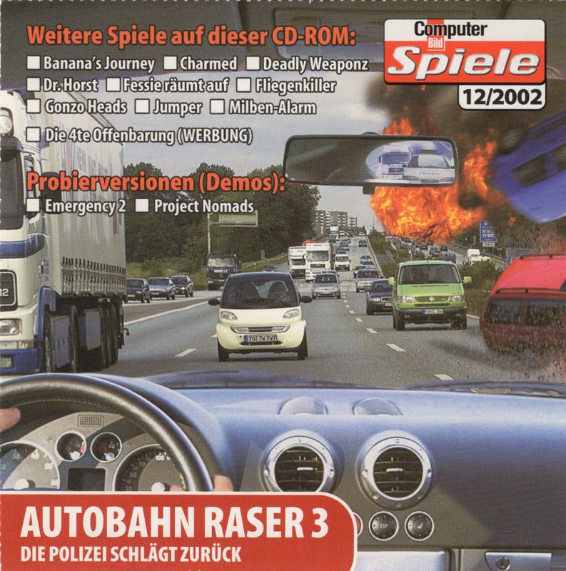 Other for Dr. Horst (Windows) (Computer Bild Spiele 12/2002 covermount): Front cover (for Jewel Case)