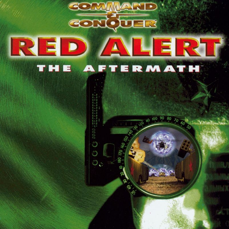 Other for Command & Conquer: Red Alert - The Aftermath (DOS and Windows): Jewel Case / Manual - Front