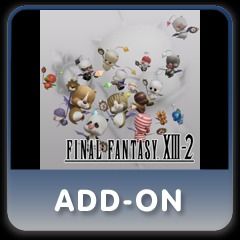 Front Cover for Final Fantasy XIII-2: Mog's Outfits - A Wondrous Wardrobe (PlayStation 3) (download release): Hong Kong release (Japanese version)