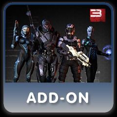Front Cover for Mass Effect 3: Alternate Appearance Pack 1 (PlayStation 3) (download release)