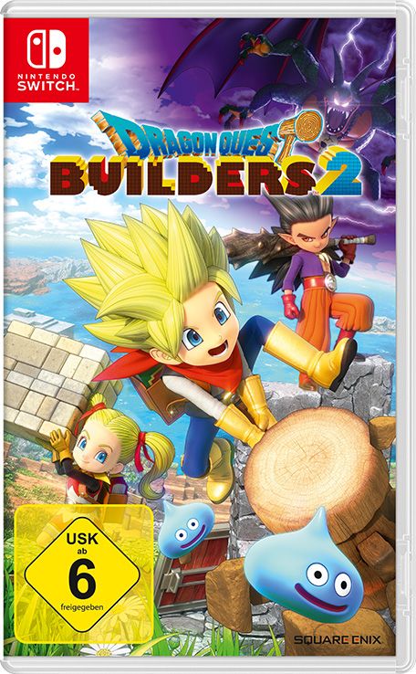 Front Cover for Dragon Quest Builders 2 (Nintendo Switch) (download release)