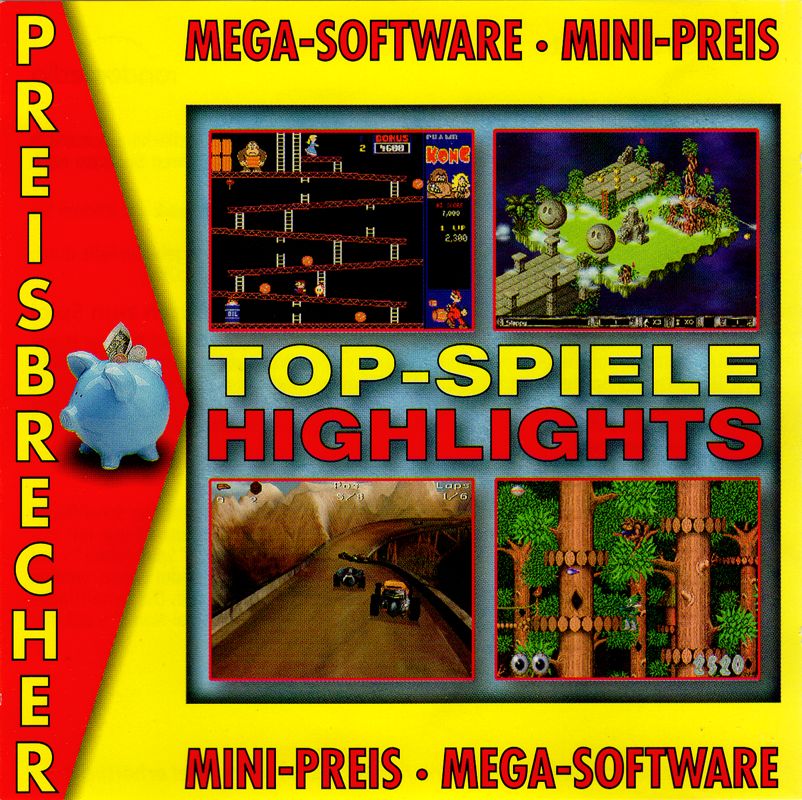 Front Cover for CHAMP Kong (DOS) (PREISBRECHER: Top-Spiele Highlights budget release including Champ Kong)