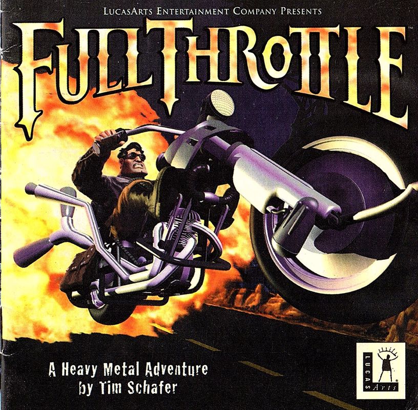 Other for Full Throttle (Macintosh): Jewel Case - Front