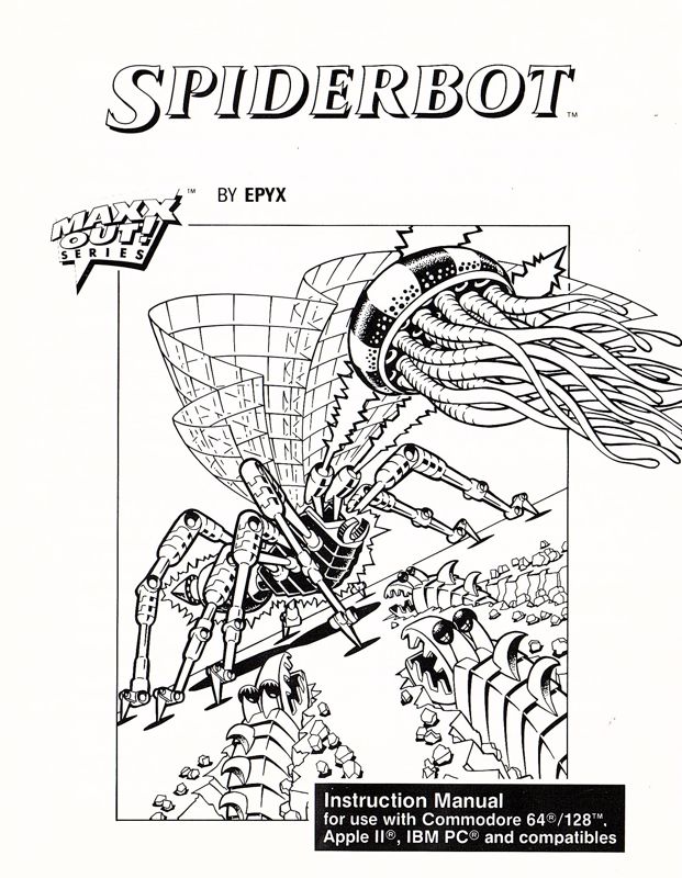 Manual for Spiderbot (Apple II)