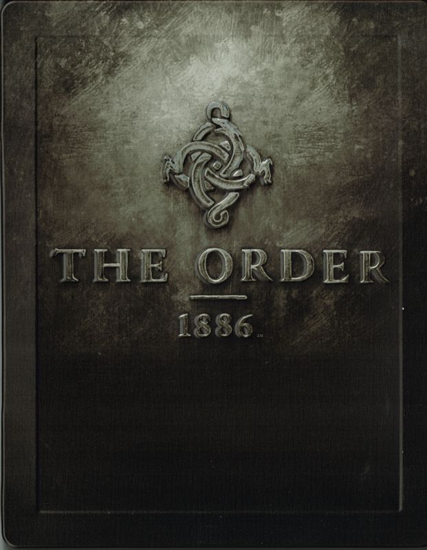 Other for The Order: 1886 (Premium Edition) (PlayStation 4): Steel Case - Front/Back