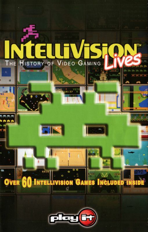 Manual for Intellivision Lives! (PlayStation 2): Front