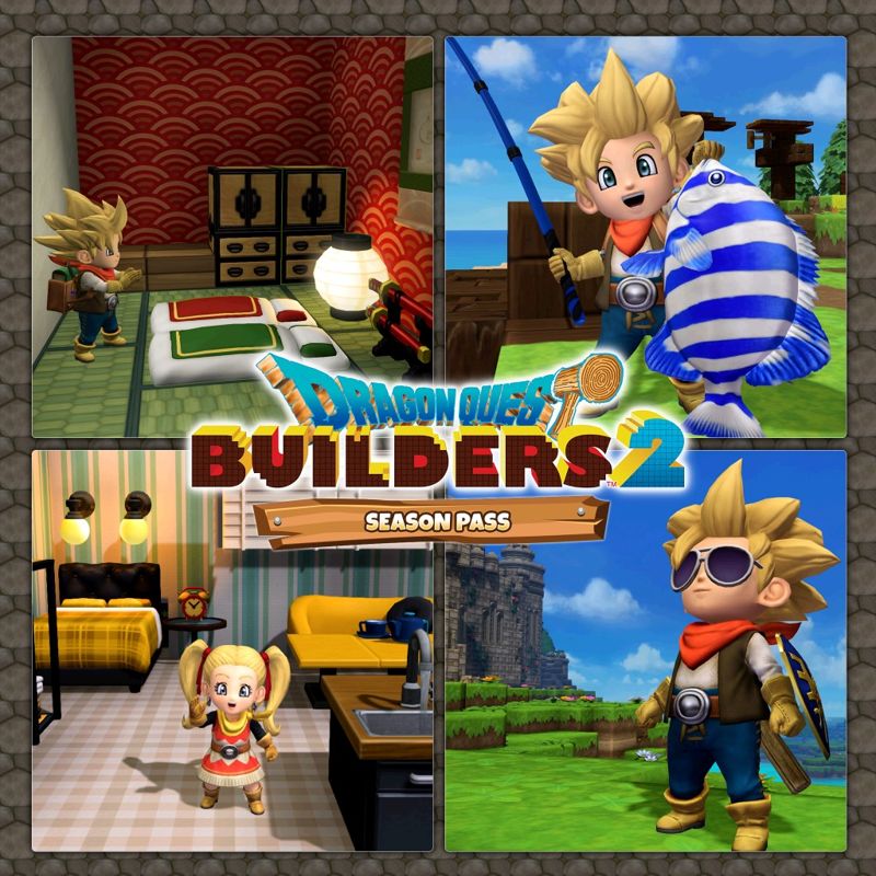 Front Cover for Dragon Quest Builders 2: Season Pass (PlayStation 4) (download release)