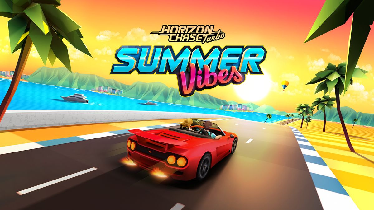 Front Cover for Horizon Chase Turbo: Summer Vibes (Nintendo Switch) (download release)