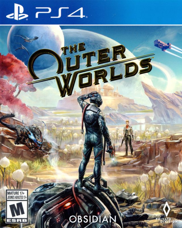 Front Cover for The Outer Worlds (PlayStation 4)